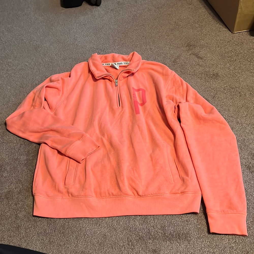 Size large PINK pullover hoodie